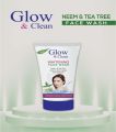 Glow and Clean Neem & Tea Tree Face Wash. 