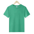 Heavyweight combed cotton short sleeve t-shirt advertising shirt wholesale overalls custom printed logo embroidery undershirt tops. 