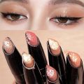 6 Colors Exquisite Eyeshadow Stick Flash Multi-use Eyeshadow Pencil Brightening Pearlescent Silkworm Pen Waterproof Glitter Makeup. 