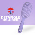 WBM Purple Rectangular Hair Brush | Hair Comb. 