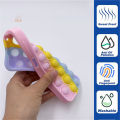 【BestGO】iPhone 12 Pro iPhone11 iPhone6 6s 7 8 Plus XS XR Pop it Fidget Push Bubble Soft TPU Phone Case Sensory Stress Reliver Toy Cover DGX. 
