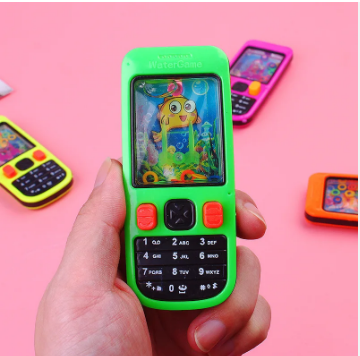 1pc, Cellphone Water Ring Game, Colorful Handheld Phone Game Water Ring Toss, Fun Birthday Party