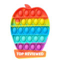 [High Quality] Popit POP Toy Bubble Squeeze sun light change colour Sensory Fidget Toy Pop It Figit Toy Fidget Toys Special Needs Stress Reliever, Push Bubble Gadgets. 