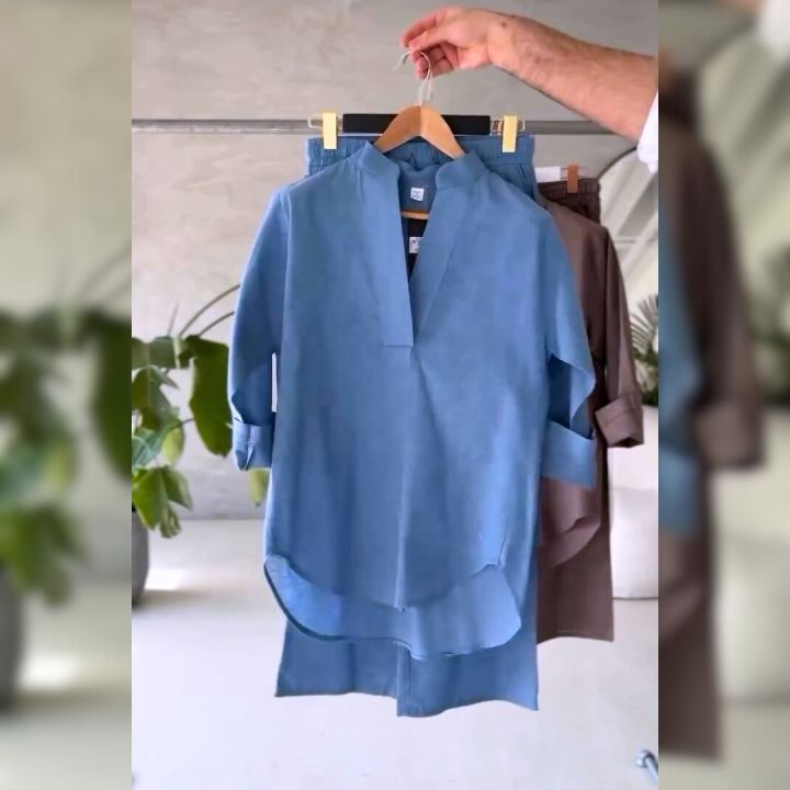 Western%20Style%20Kurta%20&%20Pent%20Trouser%20Co-Ord%20Set%20-%20Casual%20Dresses%20for%20Women%20-%20Image%207