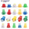 10pcs B8.5D T3 T4.2 T4.7 car LED car Dashboard Instrument Cluster Light Car Panel Gauge Dash Bulb blue red green yellow. 