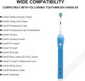 Toothbrush Replacement Heads Medium Soft Dupont Bristles Precision Clean Brush Heads Refills For Oral B. 