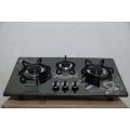3 burner - table top gas cooker gas stove - For home use-BRASS AND MS- FANCY. 