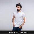 White basic t shirt. 