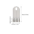LUSSNACY Multifunctional Flexible Gap Brush Cup Cover Groove Gap Brush Household Soft Bristles Cleaning Scrabes. 