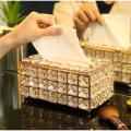 Fancy Crystal Tissue Box - hassantraders. 