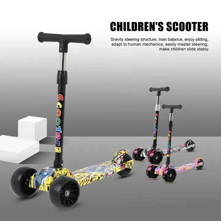 Kids%20Toddlers%20Scooters%203%20Wheels%20Kick%20Scooter%20with%20PU%20Flashing%20Wheels%20Scooters%20for%20Boys%20Girls%20Children%20from%202%20to%2012%20Year%20Old%20-%20Image%205