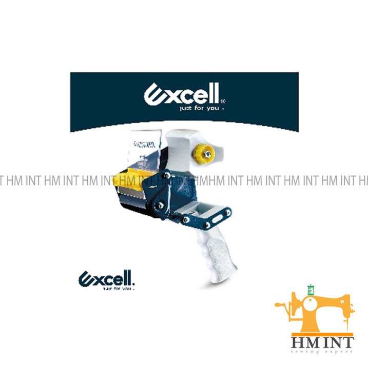 EXCELL%203%20inch%20Handheld%20Tape%20Dispenser%20-%20Black%20&%20White%20with%20safety%20guards%20-%20Image%204