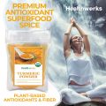Healthworks Turmeric Powder (100 gram) | Ground Raw Organic | Curcumin & Antioxidants | Keto, Paleo, Vegan, Non-GMO | Anti-Inflammatory. 