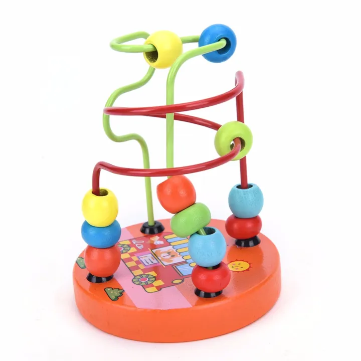 Wooden%20Colorful%20Bead%20Maze%20%7C%20Animal%20Bead%20Mazes,%20Wooden%20Roller%20Coaster%20Toys%20for%20Toddlers%20-%20Image%204