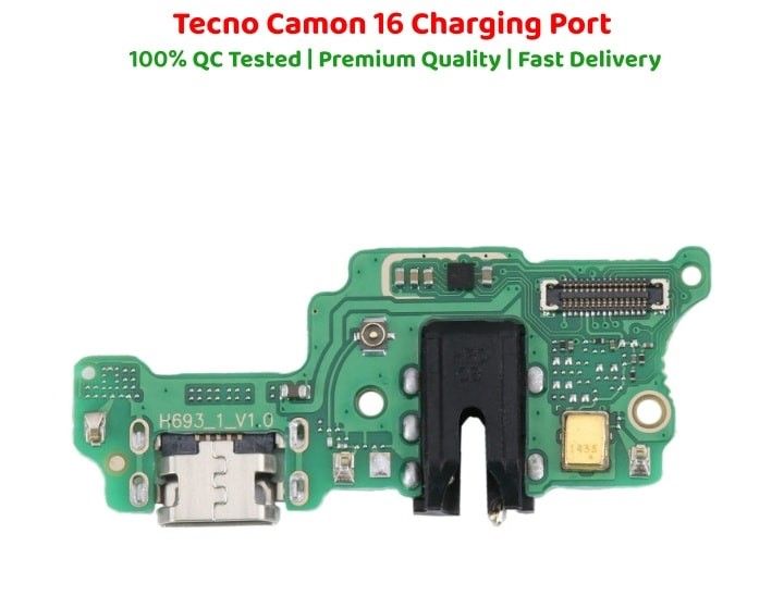 Tecno Camon 16 Charging For Charging Port Connector Replacement Spare Parts For Tecno Camon 16