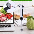 Cordless Hand Blender USB Rechargeable, 4-in-1 Immersion Hand Blender, Including 500ml Chopper,600ml Beaker and whisk. 