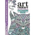 The art therapy:  an anti-Stress Colouring Book (Doodle Colour Your Stress away) By richard merritt. 