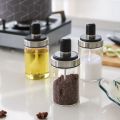 New Oil Bottle with Silicone Brush for Cooking BBQ Kitchen. 