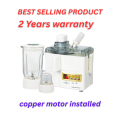 High-Quality 3-in-1 Juicer Blender Grinder Machine with Copper Motor, 7030 Motor, 2 Years Warranty. 