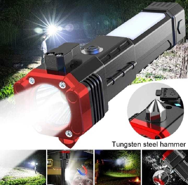 Multifunction%208in1%20Portable%20Led%20Flashlight%20Rechargeable%20LED%20Torch%20Flashlight%20%7C%20Car%20Emergency%20Tool%20with%20Window%20Breaker%20Hammer%20%7C%20Cutter%20%7C%20Flashlight%20Household%20Rechargeable%20Ultra%20Strong%20Outdoor%20Bright%20Led%20Flashlight%20-%20Image%202
