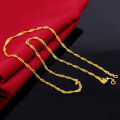 Artificial Golden Bangles (Guaranteed) with necklace. 