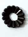 Black Drop Faceted Acrylic Beads - Pack of 40gms - Ideal for DIY Jewelry Making, Jewelry, and Dress Accessories.. 