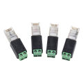 RJ45 To Rs485 Converter RJ45 Terminal Adapter Crystal Head To Terminal Block Cuilei. 