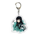 Keyring Two-sided Decorative Acrylic Demon Slayer Anime Keychain for Gift. 