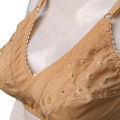 Classic Cotton Fashion Bras for Women and Non wired Brassiere For Summer with Chikan Embroidery. 