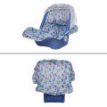 Classic Baby Carry Cot For New Born Babies, Rocker & Sleeping Carrier Seat, Easily Carry Car Seat Gear With Safety Mosquitto Net, Sun Canopy & Adjustable Handle Rocker Seat With Storage Compartment Perfect For New Born Kids Available in Assorted Print. 