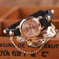 Duoya Femmes Bracelet Watches Mode Casual En Cuir Montre-bracelet Watch Female Woman Watch Relogio Feminino. 