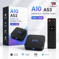 Premium SpeedX Flare A10 Android 10.0 TV Box | Quad-Core ARM Cortex-A53 Processor | 4K Ultra HD Streaming | 2GB RAM + 16GB ROM | WiFi Media Player for YouTube, Netflix, Gaming, Movies & Live TV | Perfect for Smart Home Theater & Entertainment Setup. 
