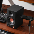 Edifier MR3 Powered Studio Monitor Speakers, Hi-Res Audio Certified Bluetooth V5.4 Active Bookshelf Loudspeakers, 2.0 Computer Speaker with Headphone Output RCA AUX Balanced TRS Input - Black - MR3 2.0 Monitor Speaker System Hi-Res Audio Bluetooth V5.4. 