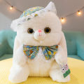 Hao Weida genuine princess rabbit doll big ears rabbit plush toy children's room decoration doll small gift. 