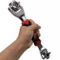 Universal Wrench 48 Tools in One Socket, 360 Degree Revolving Spanner. 