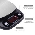 YIERYI 10kg/1g Mini Digital Kitchen Scale LED Electronic Cooking Baking Scale Food Diet Balance Weight Scale. 