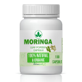 Moringa Pure Leaf Extract (100 Capsules) - for Joint Pain Relief, Weight Loss, Energy Boost, and Overall Well-Being. 