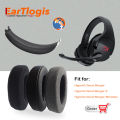 Eartlogis Thick Replacement Parts For Hyperx Cloud Stinger Stinger S Stinger Wireless 7.1 Headset Ear Pads Bumper Headband. 