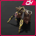Valorant Keychains Champions 2023 Kunai Vandal Collection 10cm Game Metal Weapon Model Pendant Accessories Keychains Gifts Toys. 