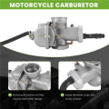PZ20 Carburetor for 50Cc 70Cc 90Cc 110Cc 125Cc 4 Stroke Engine ATV UTVs CRF50F CRF80F XR50R with Air Fuel Filter. 
