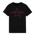 Edge "Iconoclast" Black Cotton T Shirt For Men. 