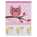 High-capacity Photo Album Cute Owl Girl Print Cover 100 Sheets Interstitial Family Wedding Pictures Case Kids Birthday Best Gift. 