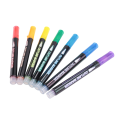 Shimmer Markers Doodle Outline Dazzles: 24 Colors Metallic Double Line Glitter Pens Set Super Squiggles Sparkle Dazzlers. 