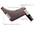 BEARDCLASS Dari Khat Beard Shaping Tool 8 in 1 Comb Multi-liner Beard Shaper Template Comb Kit Works with any Beard Razor Electric Trimmers or Clippers. 