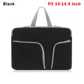 【BestGO】Fashion Laptop Bag Double Zip Soft Handbag Laptop Case Case 11 13 14 15 17inch. 