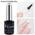 Kween UV Gel Nail Glue 10ml Nail Glue For artificial Nails And Acrylic Tips Need Uv Lamp to dry. 