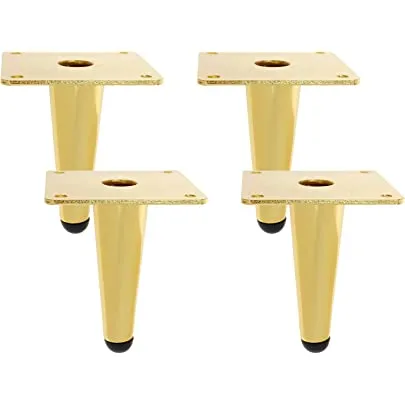 Furniture Accessories Gold Metal Sofa Legs Stainless Steel Legs TCHOSUZ Inch 15cm Metal Furniture Legs, Pack Of Modern Table Leg Risers Furniture Accessories Gold Metal Sofa Legs Stainless Steel Legs TCHOSUZ Inch 15cm Metal Furniture Legs, Pack Of Modern Table Leg Risers