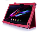 PU Leather case for Sony Xperia Tablet Z SGP341 SGP311 SGP321 SGP312 stand cover shell protector. 