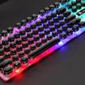 Wired Gaming Keyboard RGB Backlit Multimedia. 