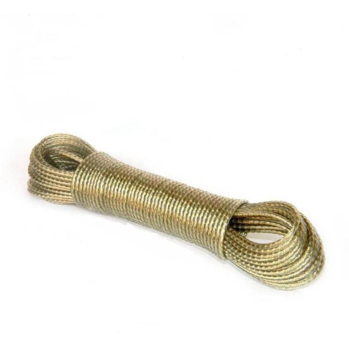 Wet Cloth Laundry Rope Pvc Coated Metal Cloth Drying Wire - 20 Metres